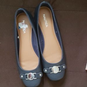 Nautica navy/dark Blue women's flats sz 6.5